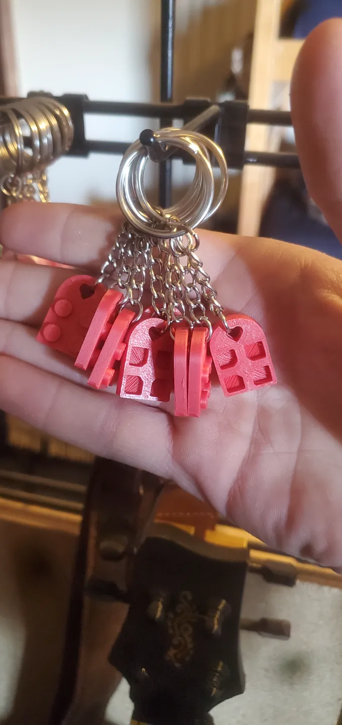 Corazón Enlazado. Llavero de Conexión Especial (Par) - Imagen 2