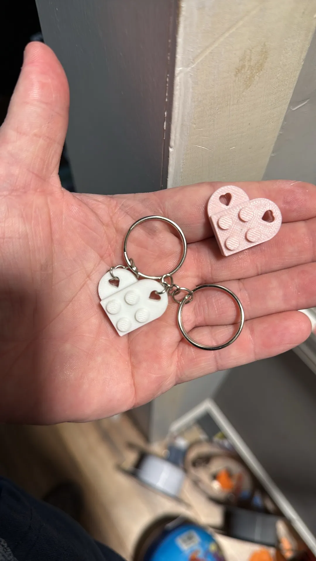 Corazón Enlazado. Llavero de Conexión Especial (Par) - Imagen 4